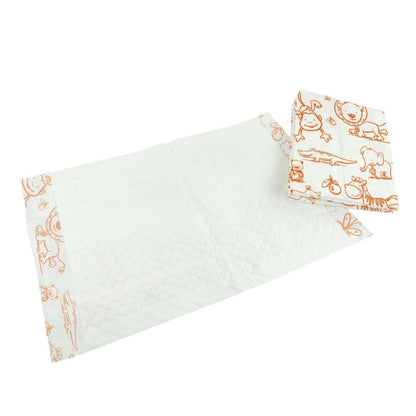 Baby Underlays 40x60cm, 50pcs. princesses (pink) Medvana UK