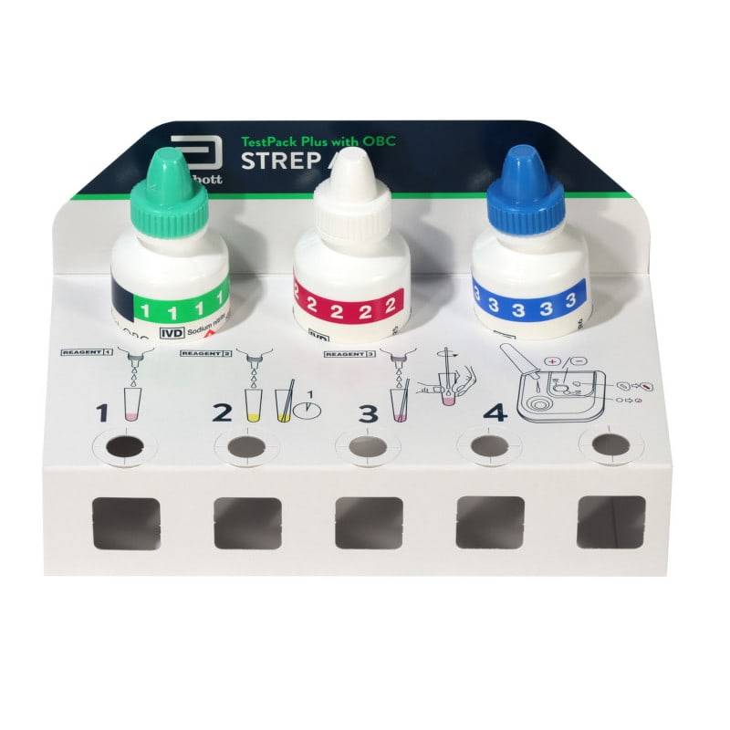 TestPack Plus Strep A test Medvana UK