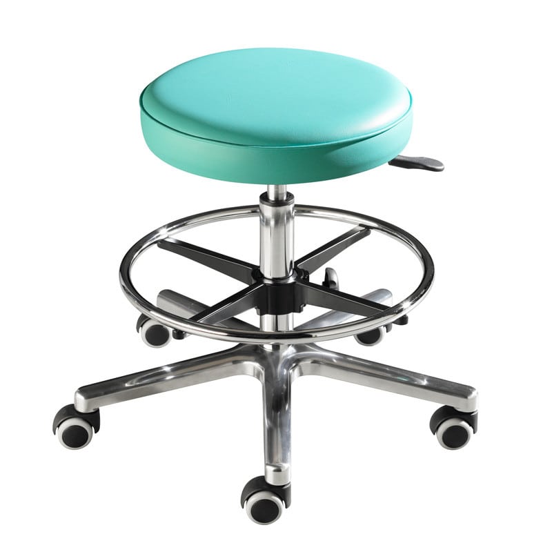 Swivel Stool for Taller People blue