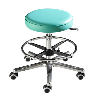 Swivel Stool for Taller People blue