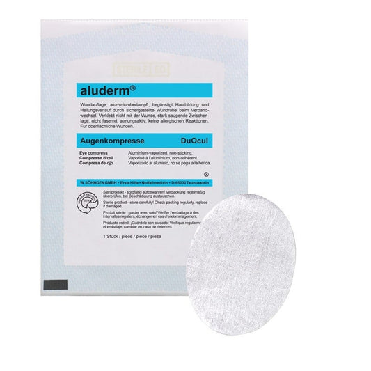 Aluderm DuOcul Eye Compress Medvana UK