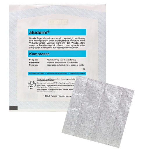 Aluderm Compress 10 x 10 cm Medvana UK