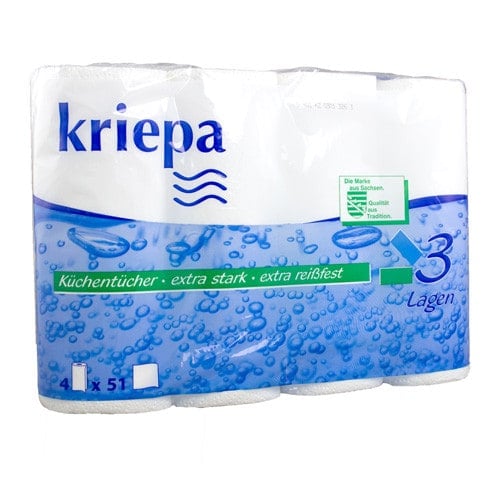 Paper Towels, 4 rolls with 51 sheets Medvana UK