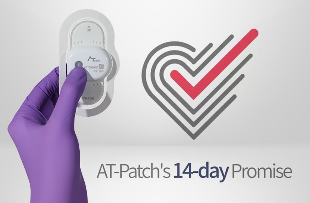 AT Patch 14 Day Holter ECG Medvana UK