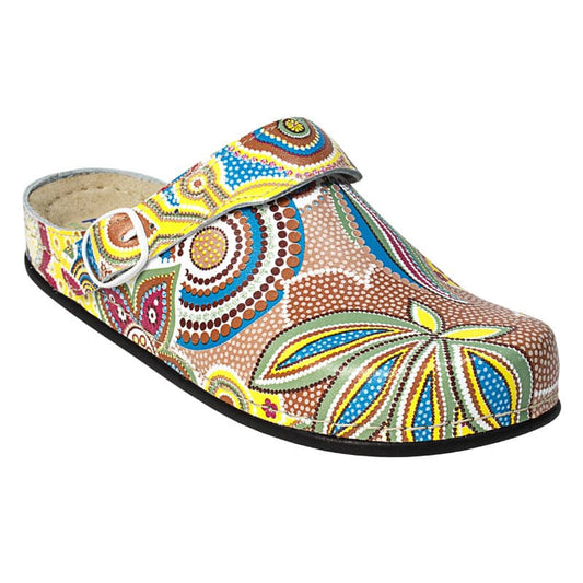 AWC «Flower» Ladies' Clogs Medvana UK