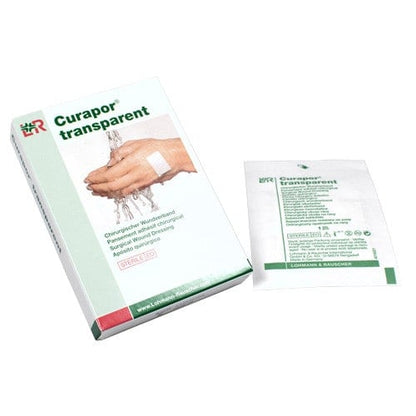 Curapor transparent 10 x 25cm Medvana UK