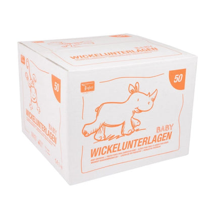 Baby Underlays 40x60cm, 50pcs. dinosaurs (green) Medvana UK