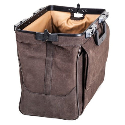 Suede Doctor's Bag «Rusticana» small Medvana UK