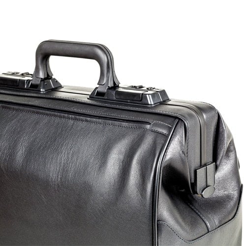 Smooth Leather Doctor's Bag «Rusticana» large | light brown Medvana UK