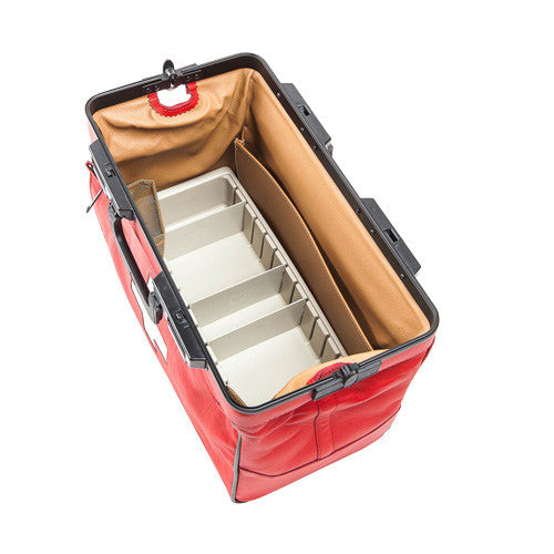 Dürasol Rusticana Cross Doctor's Bag red | 1 front pocket Medvana UK