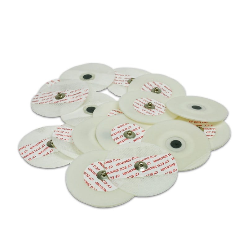 Disposable ECG Electrodes for Button Adapters Foam Medvana UK