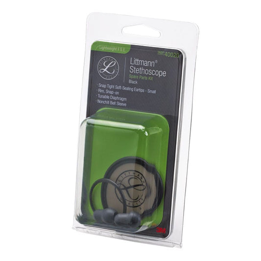 Spare Parts Kit for the Littmann Lightweight II S.E. Stethoscope black