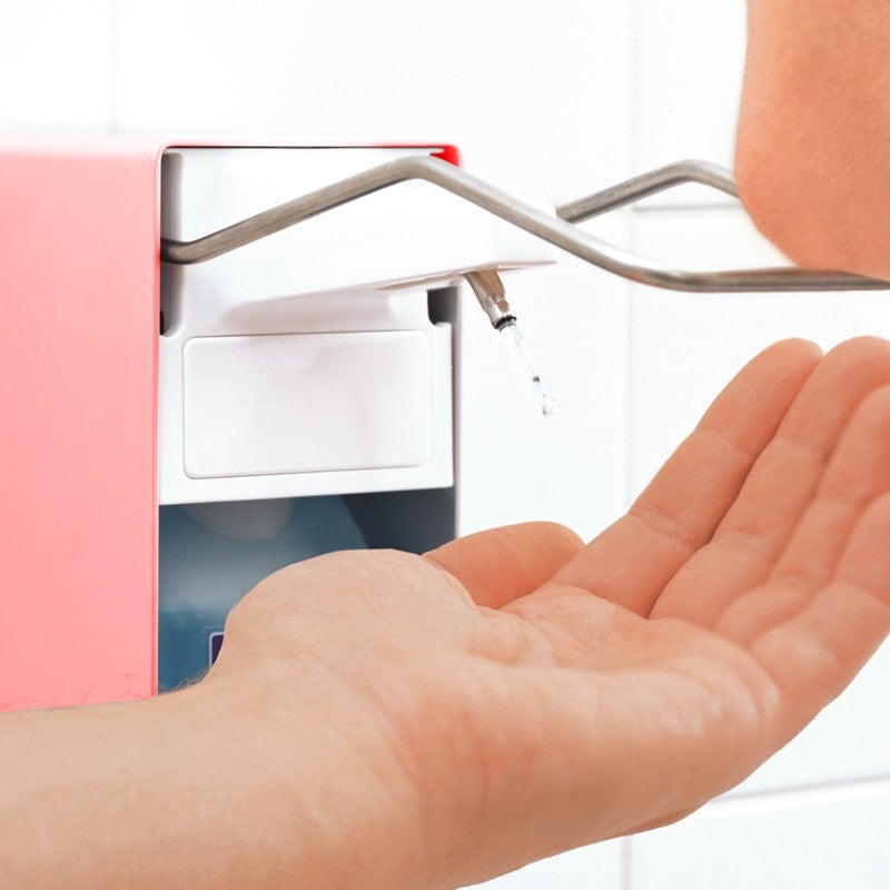 Bode Euro Dispenser 1 plus in Signal Colour for 500 ml Bottles Medvana UK