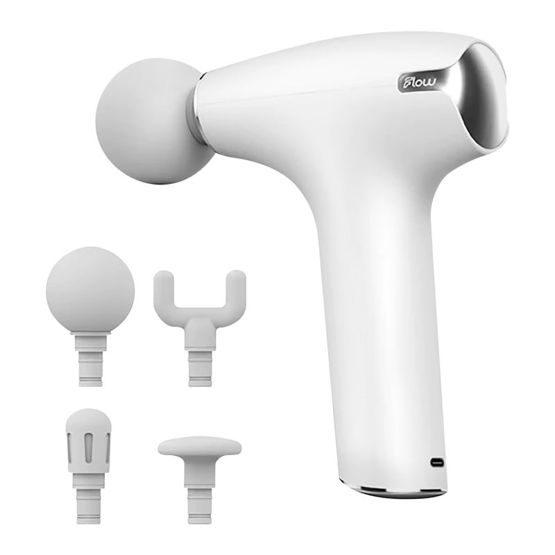 Flow NANO Massage Gun white Medvana UK