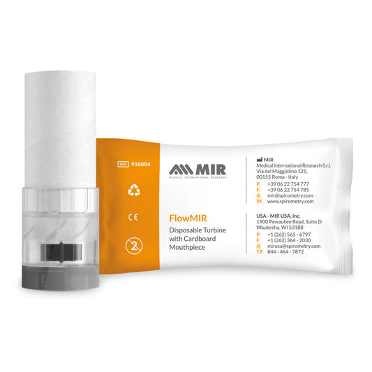 FlowMir Disposable Turbine, includes Mouthpiece Medvana UK