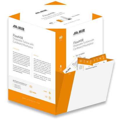 FlowMir Disposable Turbine, includes Mouthpiece Medvana UK
