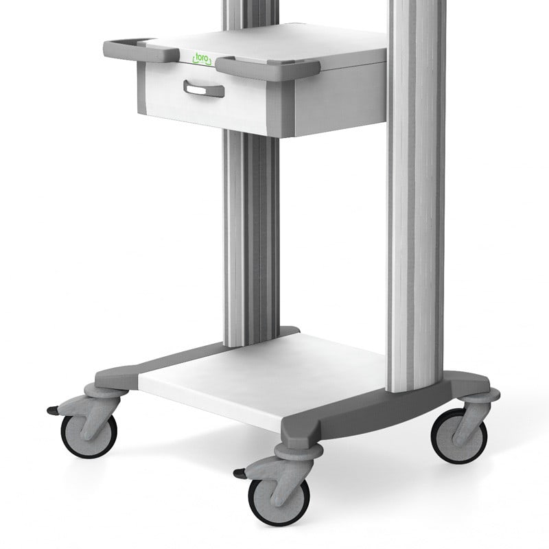 Haeberle Ergometry Trolley grey Medvana UK