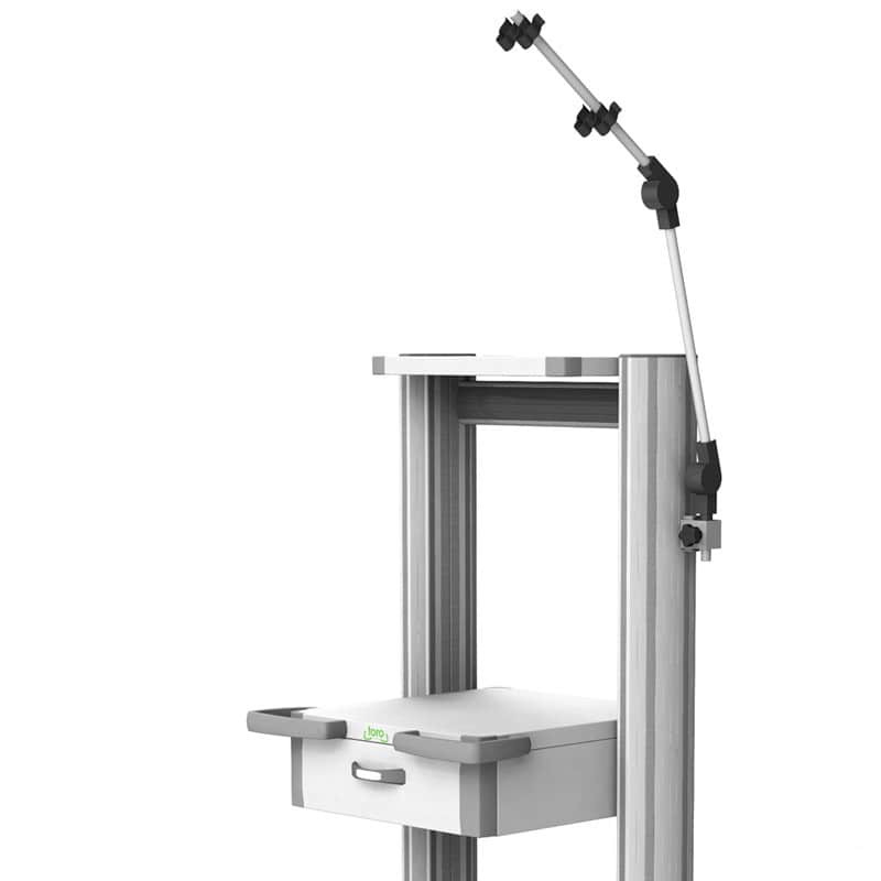 Haeberle Ergometry Trolley grey Medvana UK