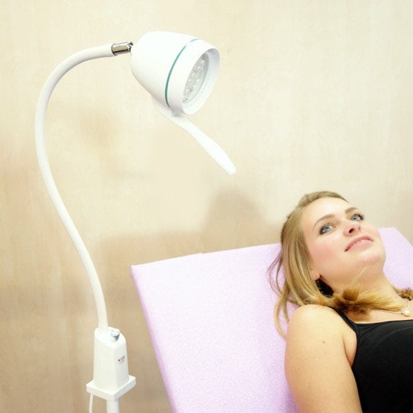 Hepta 7-Watt LED Examination Lamp wheeled stand | black Medvana UK