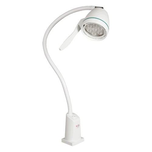 Hepta 7-Watt LED Examination Lamp wheeled stand | black Medvana UK