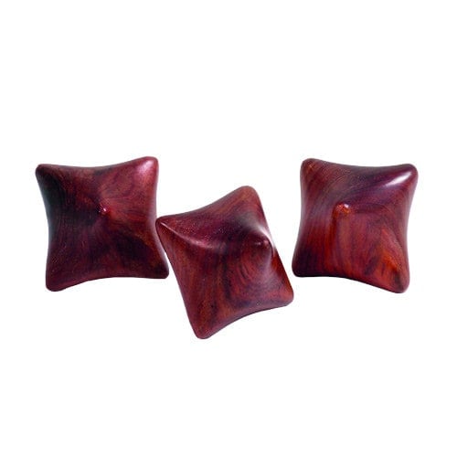 Hardwood Massage Cube Medvana UK