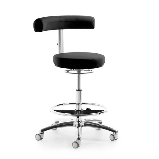 MyQuIZZ Tall Swivel Stool black