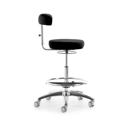 MyQuIZZ Tall Swivel Stool grey