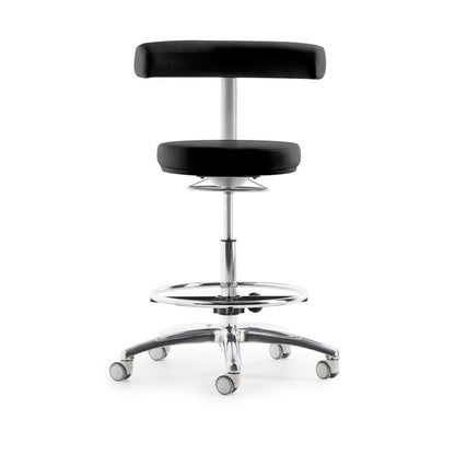 MyQuIZZ Tall Swivel Stool black