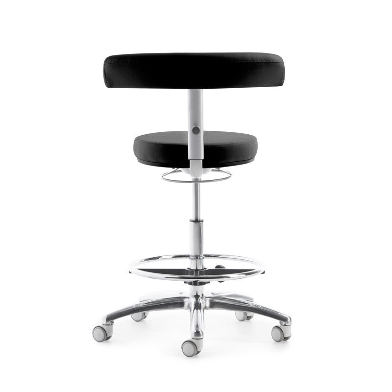 MyQuIZZ Tall Swivel Stool black