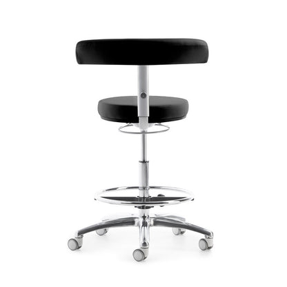 MyQuIZZ Tall Swivel Stool black