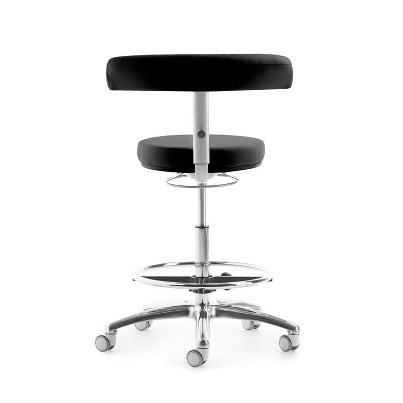 MyQuIZZ Tall Swivel Stool caribbean blue