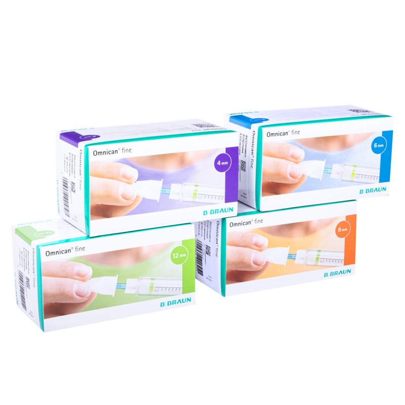 Omnican® fine insulin needles 29G, 0,33 x 12 mm (green) Medvana UK