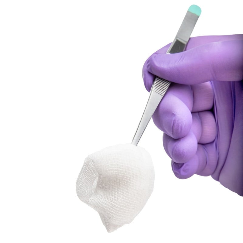 Pagasling Swabs, Sterile Size 4 (egg-sized), 10 pcs Medvana UK