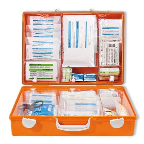 First Aid Kit Compliant with DIN 13169 Standard