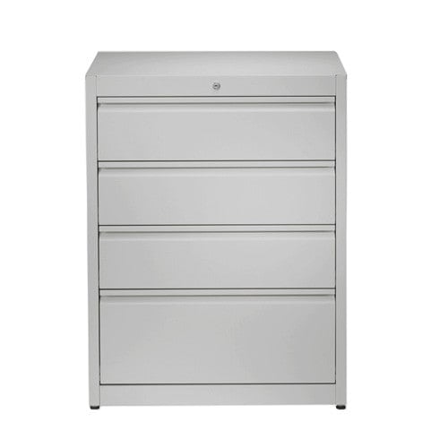 Steel Filing Cabinet 6 drawers, 3 tracks | white Medvana UK