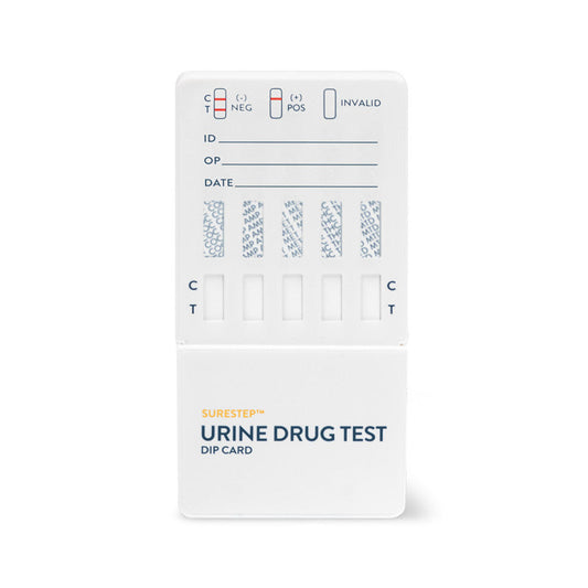 SureStep™ Urine Drug Test Dip Card (10) + SVT 1 Medvana UK