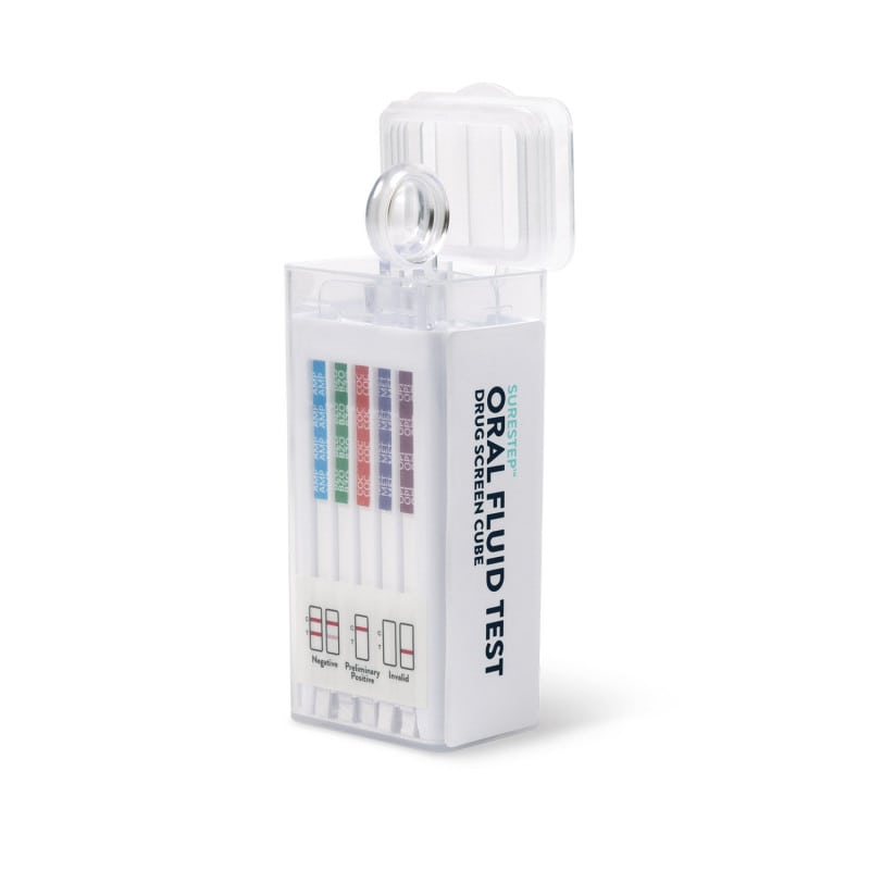 SureStep™ Oral Fluid Test Drug Screen Cube (5) Medvana UK