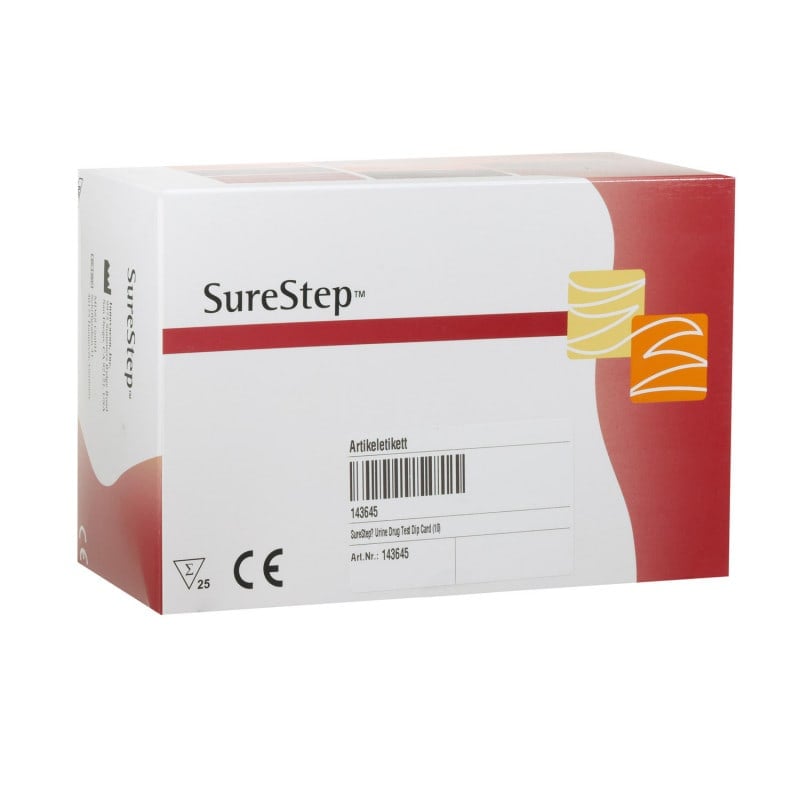 SureStep™ Urine Drug Test Dip Card (10) Medvana UK