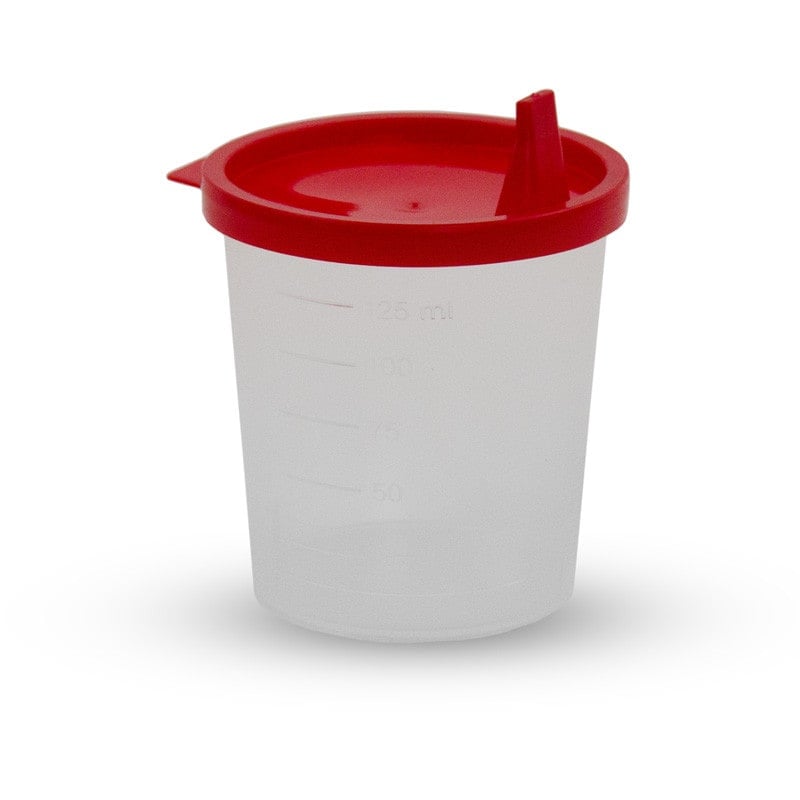 Urine Cup with Lid 1 PC Medvana UK