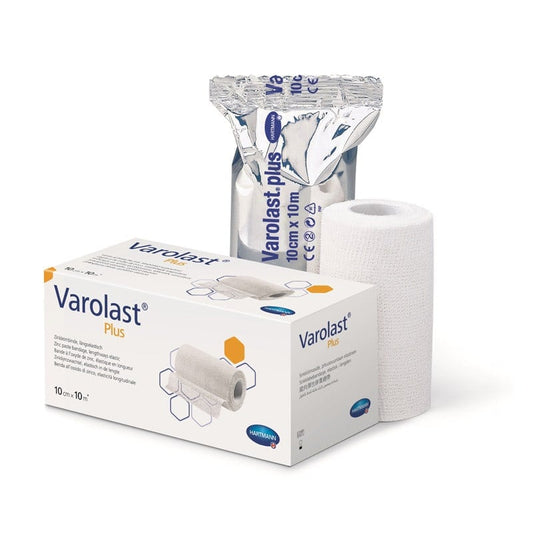 Varolast Plus Zinc Paste Bandage 10 m x 10 cm Medvana UK