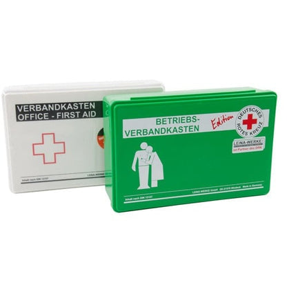 Workplace First Aid Kit in accordance with DIN 13157 green Medvana UK