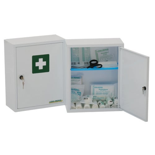 Medisan A Bandage Cabinet, filled DIN 13157 Medvana UK